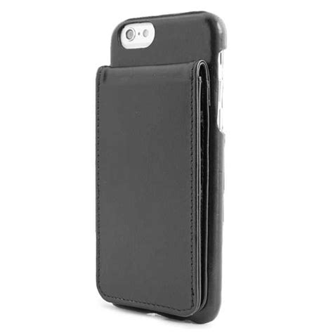 Iphone 6 6s Black Classic Genuine Leather Wallet Case Leather Wallet