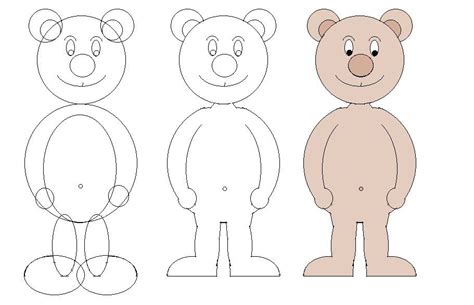 Mit einer bürgschaft der eltern oder der verwandten ist das problem recht einfach gelöst. Anleitung zum Zeichnen von einem Bär › Vorlagen ...