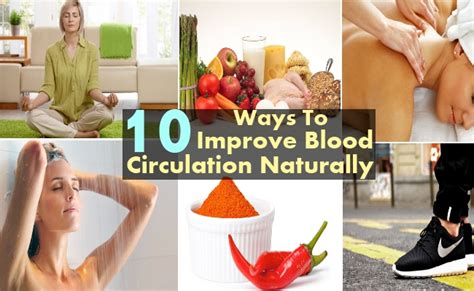 10 Super Effective Ways To Improve Blood Circulation Naturally Find