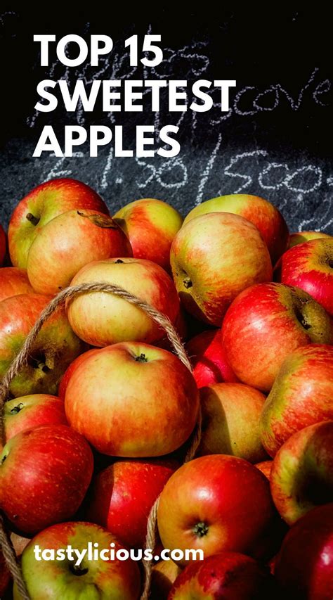 What Are The Sweetest Apples We Ranked Them Tastylicious Apple Varieties Apple Chart