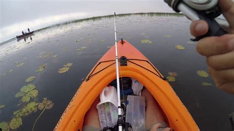 Kayak Bass Fishing On Simcoe Youtube