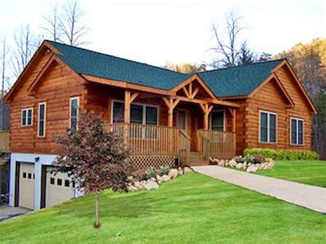 40 Best Log Cabin Homes Plans One Story Design Ideas Log Cabin Floor