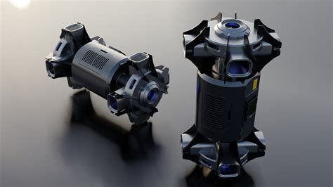 Sci Fi Energy Generator Finished Projects Blender Artists Community