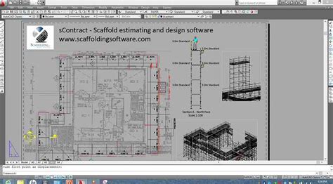 Iscaf 8 Draw Design Print And Quote Scaffold Fast In 2d And 3d