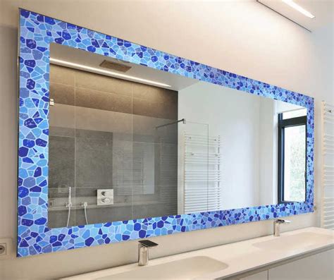Deep Cool Bathroom Mirror Sticker Wall Tiles