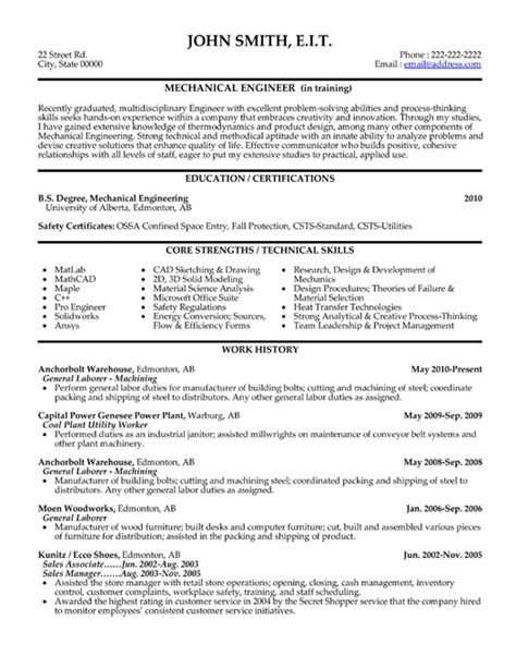 Stand out among others with this engineer resume template. Resume Format: Resume Format Download Mechanical Engineer