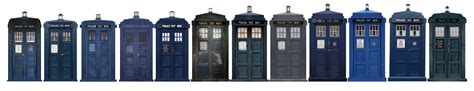 Updated Every Tardis Line Up By Fusionfall550 On Deviantart