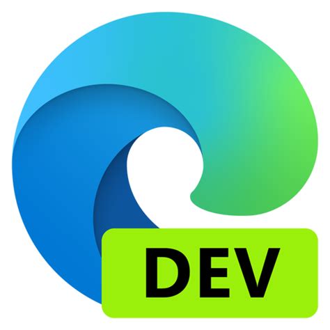 Edge Dev Browser Logo Social Media And Logos Icons