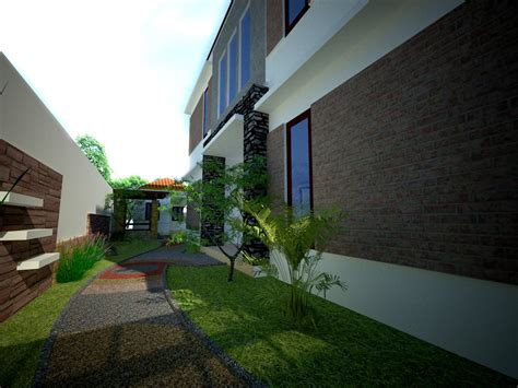 Model desain rumah kayu minimalis dan sederhana berbagai via interiordesainminimalis.blogspot.com. 6 Tip Desain Taman untuk Halaman Samping yang Sempit ...