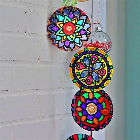 Create With Mom Glass Painting On Cds