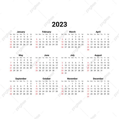 Calendario De Escritorio Simple 2023 Png 2023 Calendario De