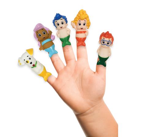 Bubble Guppies 5 Piece Finger Puppet Set Ginsey Home Solutions