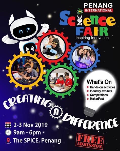Two more days to matta fair!!! Penang International Science Fair 2019 | Science fair ...
