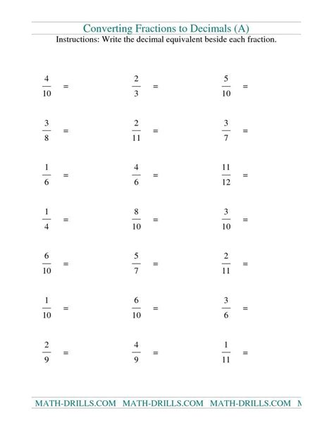 Https://wstravely.com/worksheet/write Repeating Decimals As Fractions Worksheet