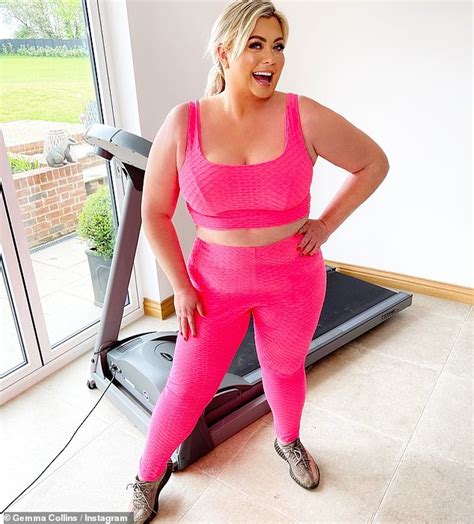 Gemma Collins Shows Off Her Three Stone Weight Loss In Pink Gym Gear Big World News