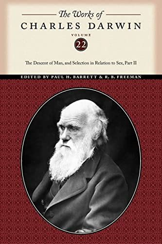The Works Of Charles Darwin The Descent Of Man And Selection In Relation To Sex Pt 2