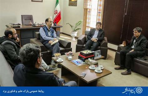 گزارش تصویری نشست رئیس پارک علم و فناوری یزد با فرماندار شهرستان بهاباد