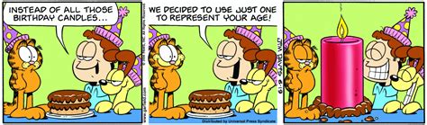 Garfield Comics Birthday