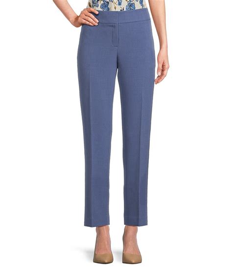 Kasper Stretch Crepe Flat Front Coordinating Slim Fit Pants Dillards