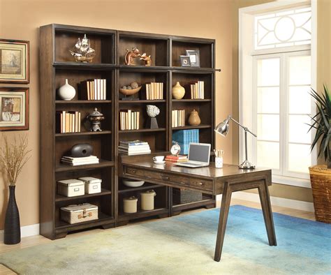 Parker House Meridien Home Office Peninsula Bookcase Wall Unit B Ph