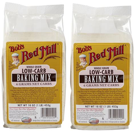 Bob's red mill natural foods, inc 13521 se pheasant court milwaukie, oregon 97222. Bob's Red Mill Low Carb Mixes, 16 oz, 2 pk | Whole grain pancakes, Low carb baking, Baking mix