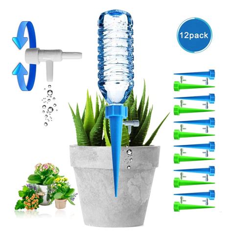 Online Exclusive Ounona 5pcs Garden Self Watering Stakes Water Dropper Bottle Garden Irrigation