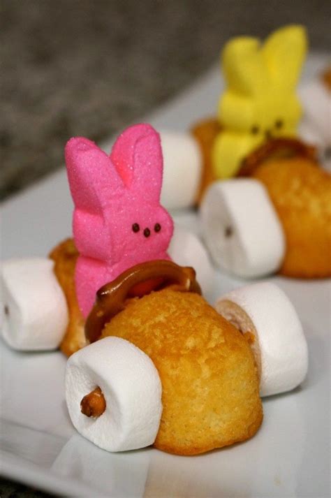 Bunny Twinkie Car Easter Snacks Easter Peeps Car Snacks