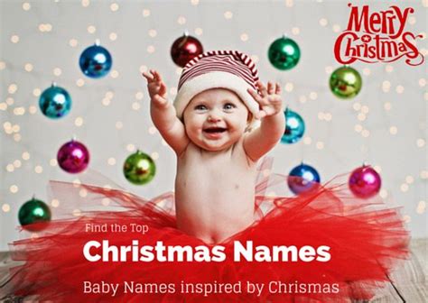 Christmas Names Baby Names Inspired By Christmas The Name Meaning