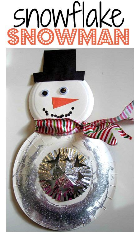 Paper Plate Snowman Craft Winter Crafts For Kids Crafts For Kids To