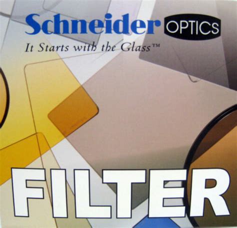 New Schneider 3x3 Classic Soft 1 4 Filter Tiffen Soft Fx 68 084133 Ebay