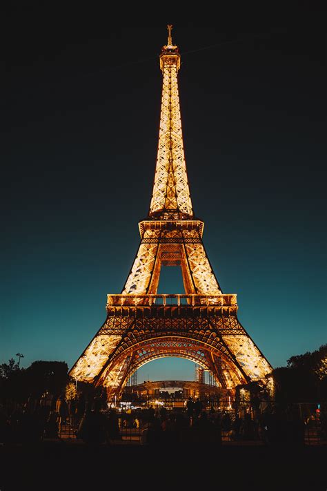 Eiffel Tower At Night Cover Photo