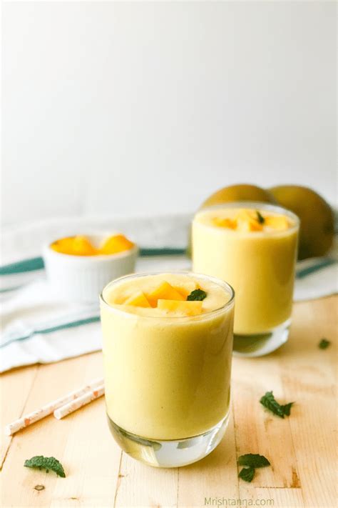 Vegan Mango Lassi Simple Sumptuous Cooking