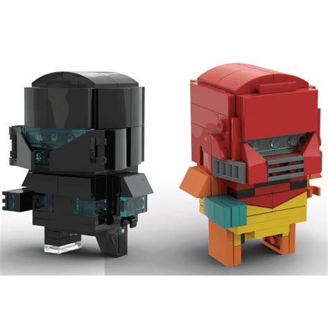 Samus And Dark Samus Custom Designed Lego Models Mocs