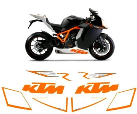 Ktm Rc8 1190 R 2009 2010 Graphic Decals Kit Motorcycle And Scooter