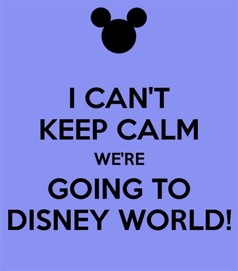 Disney Keep Calm Quotes Quotesgram