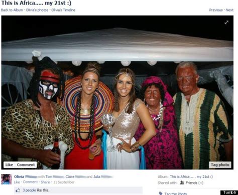 This Is Africa Party Hosted By Australian 21st Birthday Girl Gets Horribly Racist Pictures