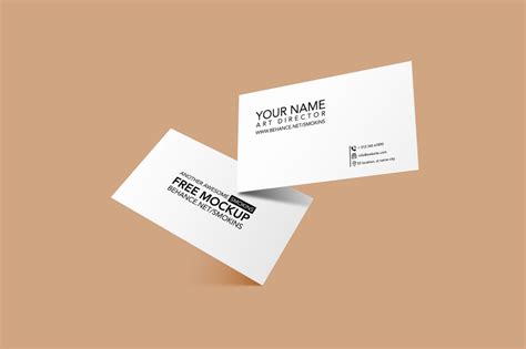 25 Mockups Créatifs De Business Card à Télécharger Gratuitement