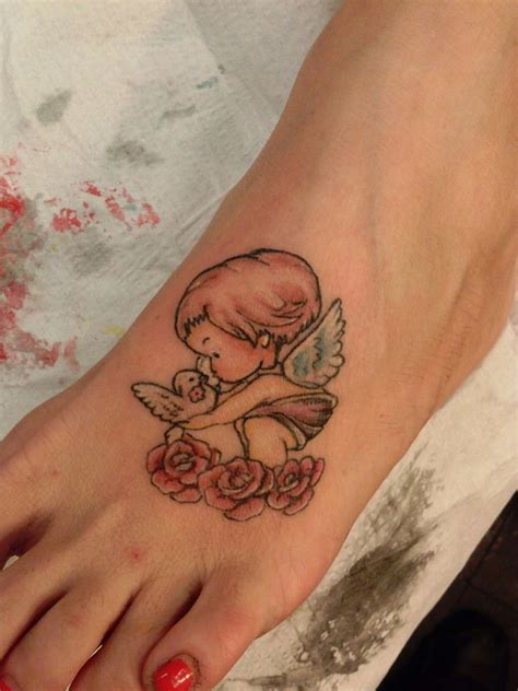 Baby Angel Tattoo Baby Tattoos Tattoo For Baby Girl Angel Tattoo