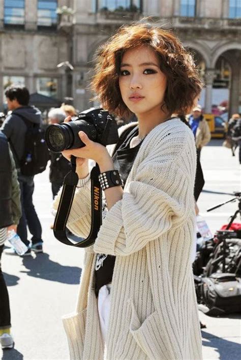 Korean Short Hair Perm Styles Beautiful Korean Perm Hairstyle