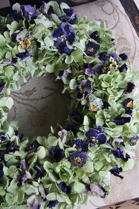 Alibaba.com offers 4,038 hydrangea flower wreath products. dried hydrangea,pansy and sweet pea | Dried flowers ...