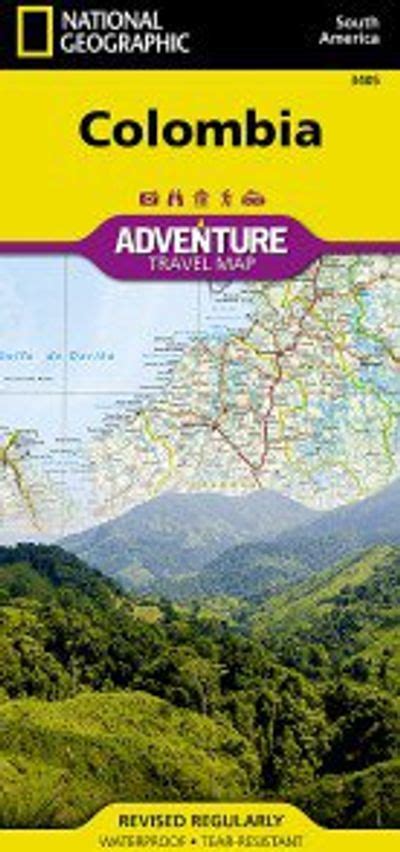 Colombia Travel Map Colombia Road Map