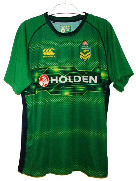 Sportswear Holden Kangaroos Rugby Xl Canterbury Nrl Jersey Shirt Kit