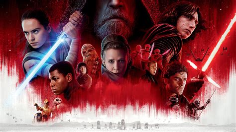 2048x1152 Star Wars 8 Cast Poster 2048x1152 Resolution