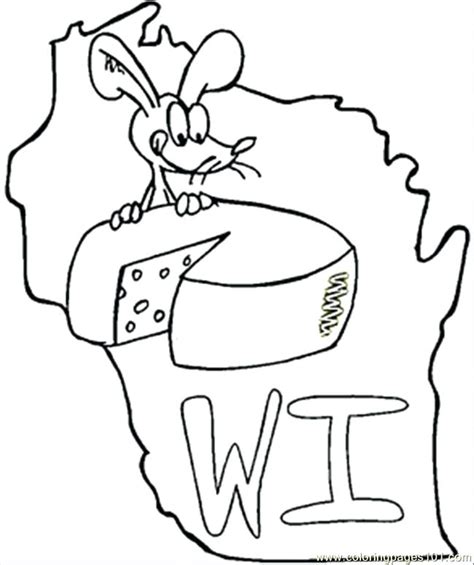 Eat a bag of d*cks: Bucky Badger Coloring Page at GetColorings.com | Free ...