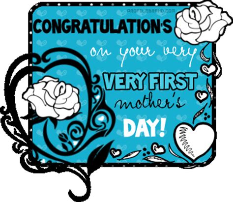 You mean so much to me. First Mother's Day Greetings and Graphics : Let's Celebrate!