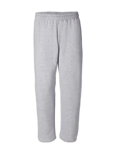 Gildan Heavy Blend Open Bottom Sweatpants 18400 Ebay