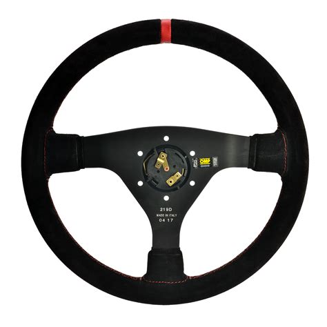 Special Edition Omp Wrc Steering Wheel Mid Depth 350mm Suede Leather