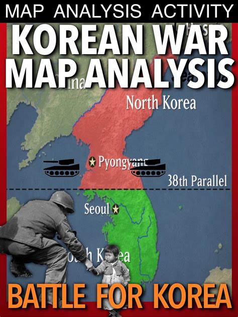 Korean War Map Exercise Cold War Us History Tpt Store Teaching