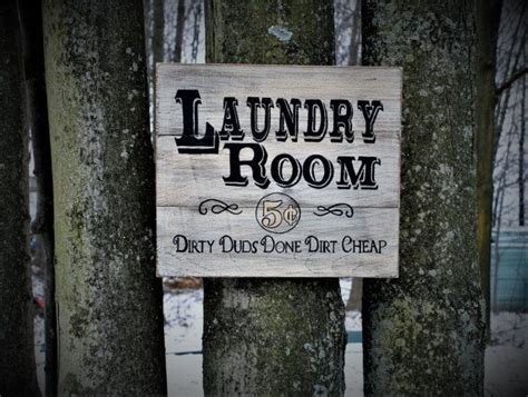 A year ago i decided to start decorating my laundry room. Vintage Laundry Room Sign/Wood Sign/Rustic/Shabby Chic ...