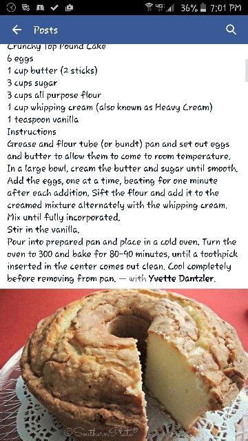 Click the buy now button to enjoy this wonderful book of pound cake recipes. Crunchy Top Pound Cake | Crunchy top pound cake recipe ...